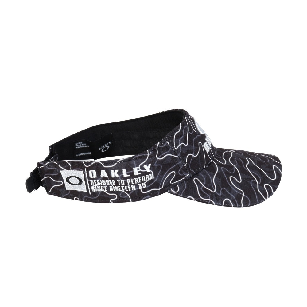 オークリー（OAKLEY）（メンズ）ゴルフ 吸汗速乾 接触冷感 FIXED サンバイザー 25.0 FOS902027-00G