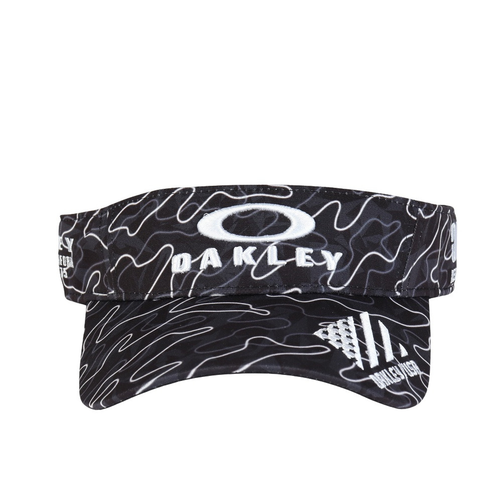 オークリー（OAKLEY）（メンズ）ゴルフ 吸汗速乾 接触冷感 FIXED サンバイザー 25.0 FOS902027-00G