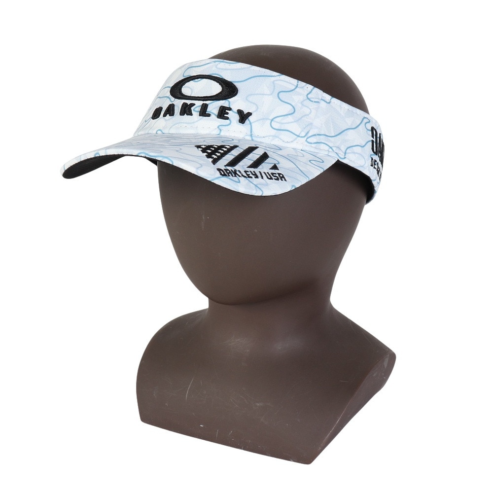 オークリー（OAKLEY）（メンズ）ゴルフ 吸汗速乾 接触冷感 FIXED サンバイザー 25.0 FOS902027-186