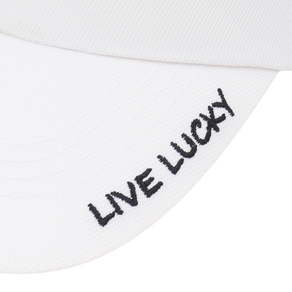 ブラッククローバー（Black Clover）（レディース）LUCK VISOR 1 サンバイザー BC57FD100-WHT