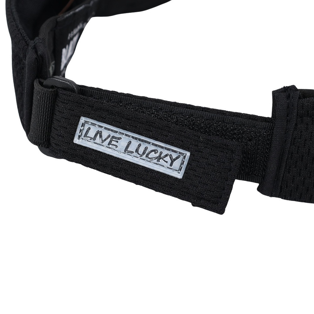 ブラッククローバー（Black Clover）（メンズ、レディース）CLEAR サンバイザー 2 BC5PFD01-BLK