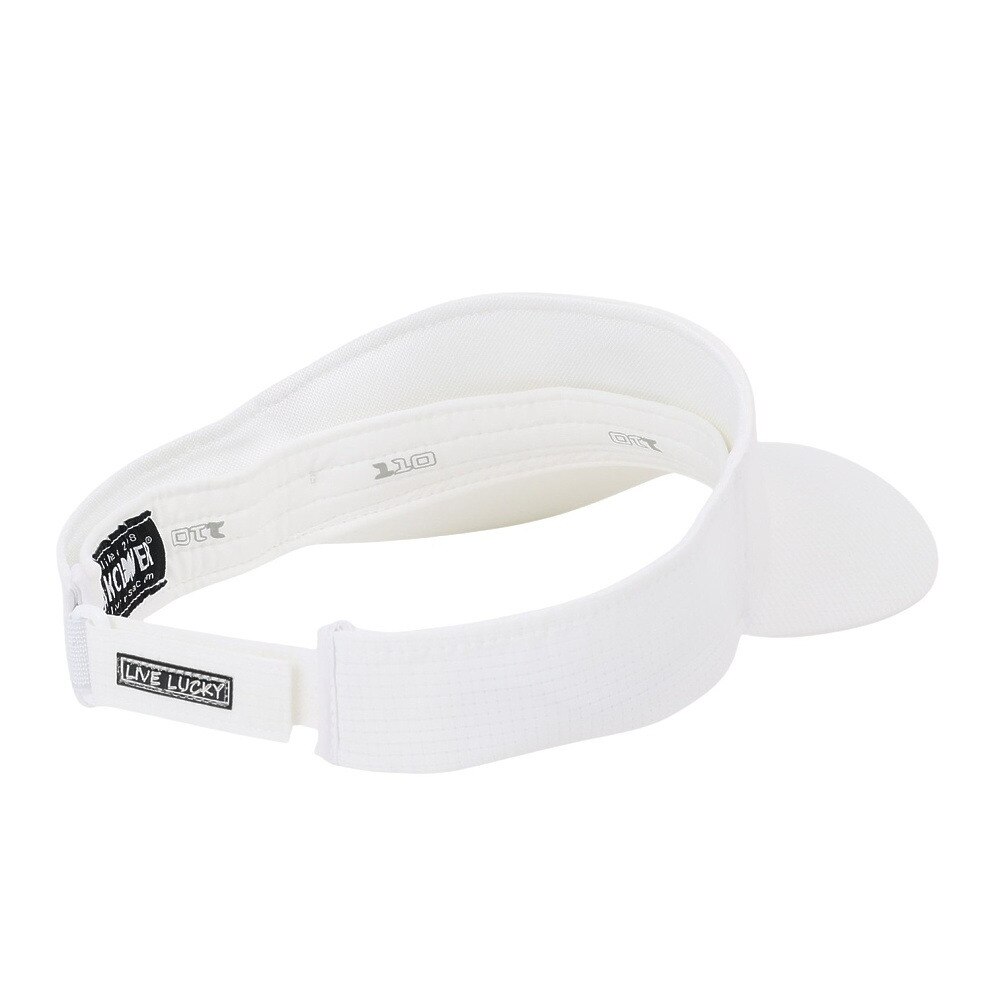 ブラッククローバー（Black Clover）（メンズ、レディース）LAKEVIEW VISOR 1 サンバイザー BC5RFD01-WHT