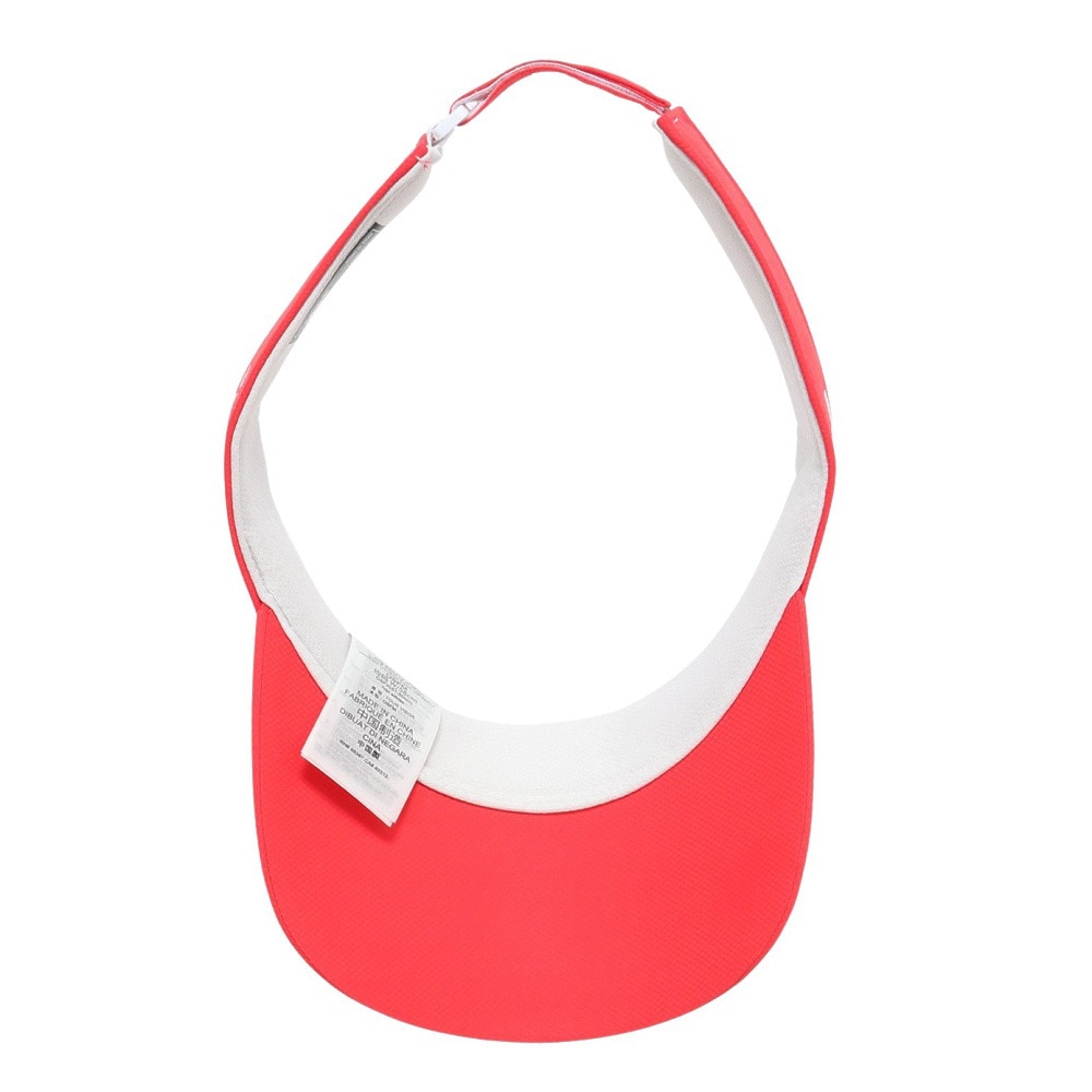 アディダス（adidas）（メンズ、レディース）サイドロゴ バイザー KTK05-JH3649RED