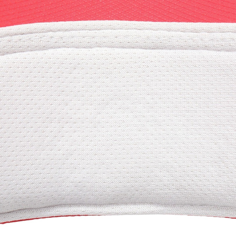 アディダス（adidas）（メンズ、レディース）サイドロゴ バイザー KTK05-JH3649RED