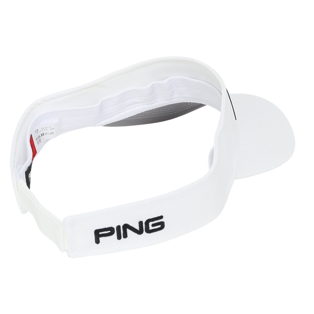 ピン（PING）（メンズ）ゴルフ 撥水 HW-T2502 ツアーバイザー WH 38206