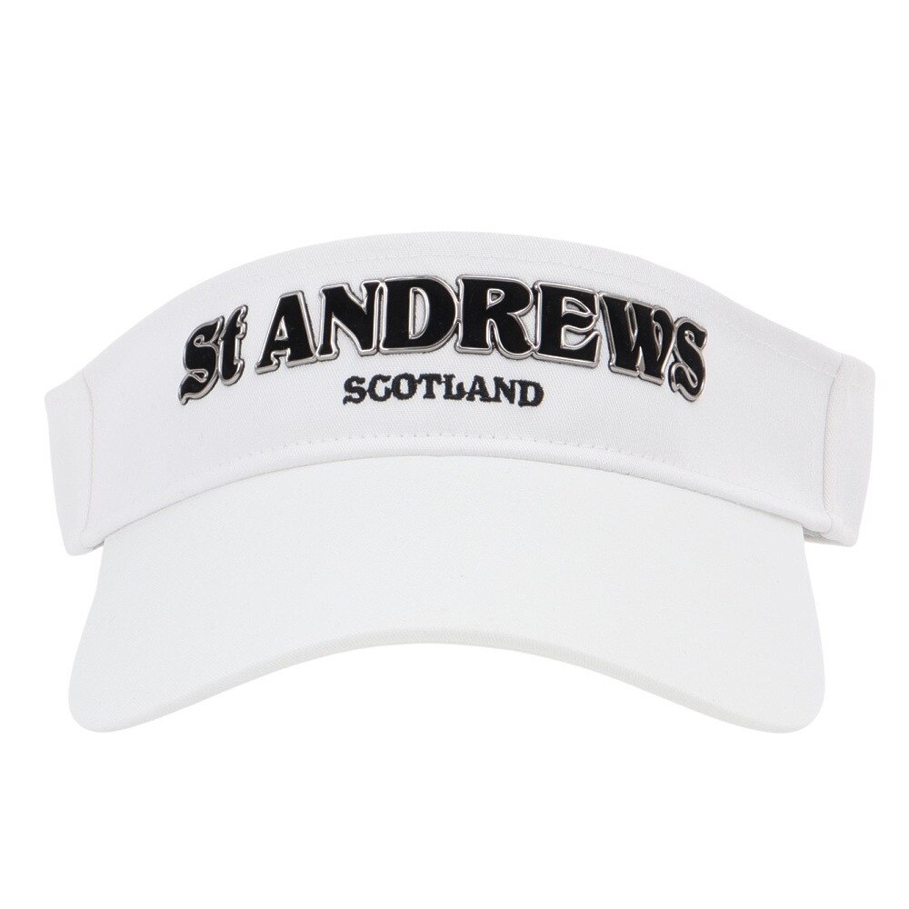 セントアンドリュース（ST.ANDREWS）（メンズ、レディース）帽子 機能素材 サンバイザー 042-5187552-030