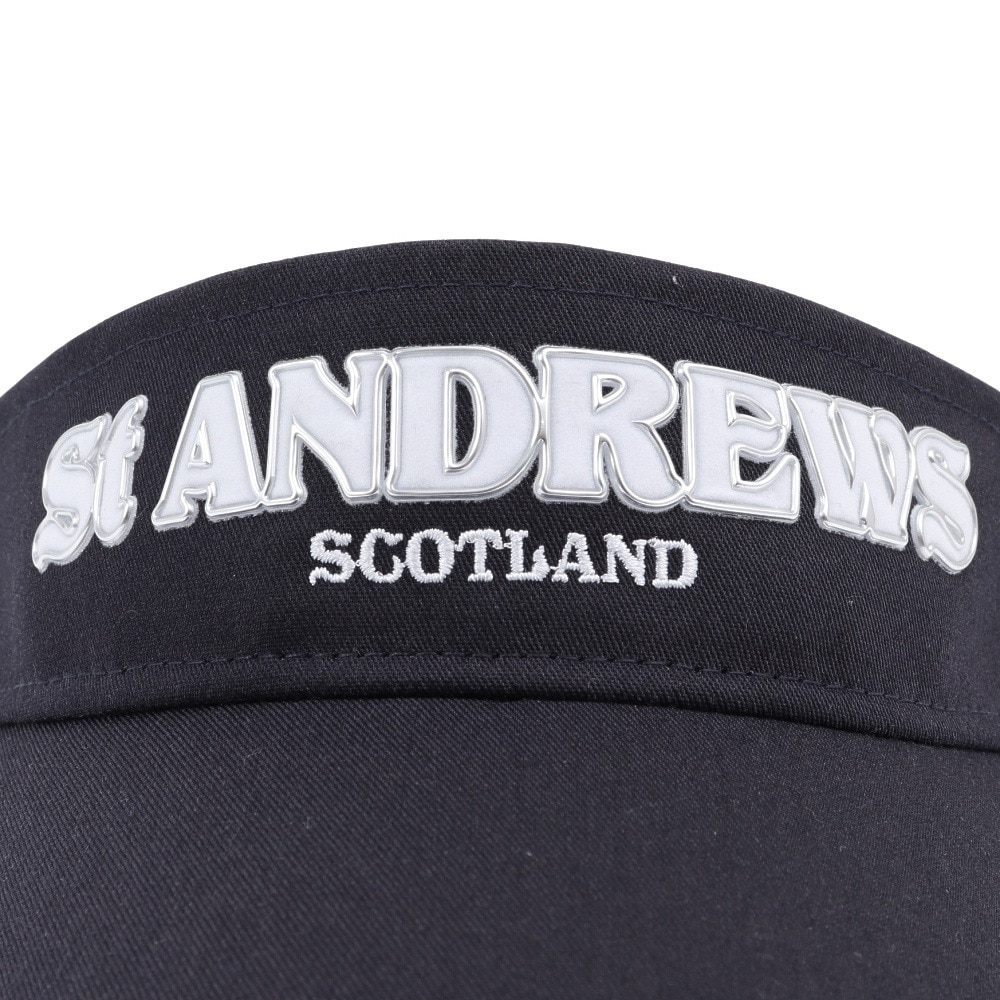 セントアンドリュース（ST.ANDREWS）（メンズ、レディース）帽子 機能素材 サンバイザー 042-5187552-120