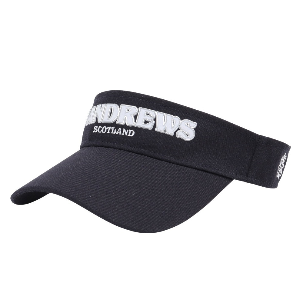 セントアンドリュース（ST.ANDREWS）（メンズ、レディース）帽子 機能素材 サンバイザー 042-5187552-120