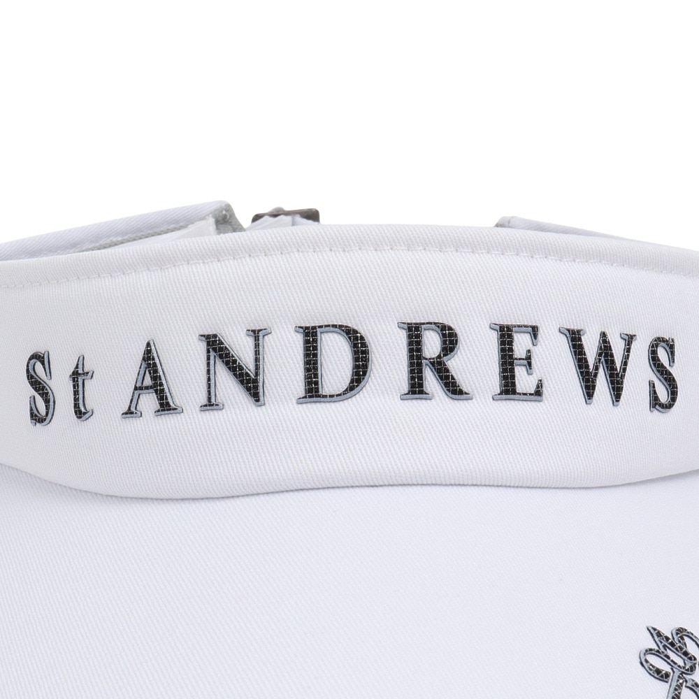 セントアンドリュース（ST.ANDREWS）（メンズ、レディース）TPUロゴバイザー 042-5987252-030