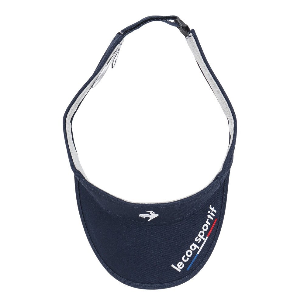 ルコックスポルティフ（lecoqsportif）（メンズ）ゴルフ 定番イヤーカーブサンバイザー LG5SCP51M NV00