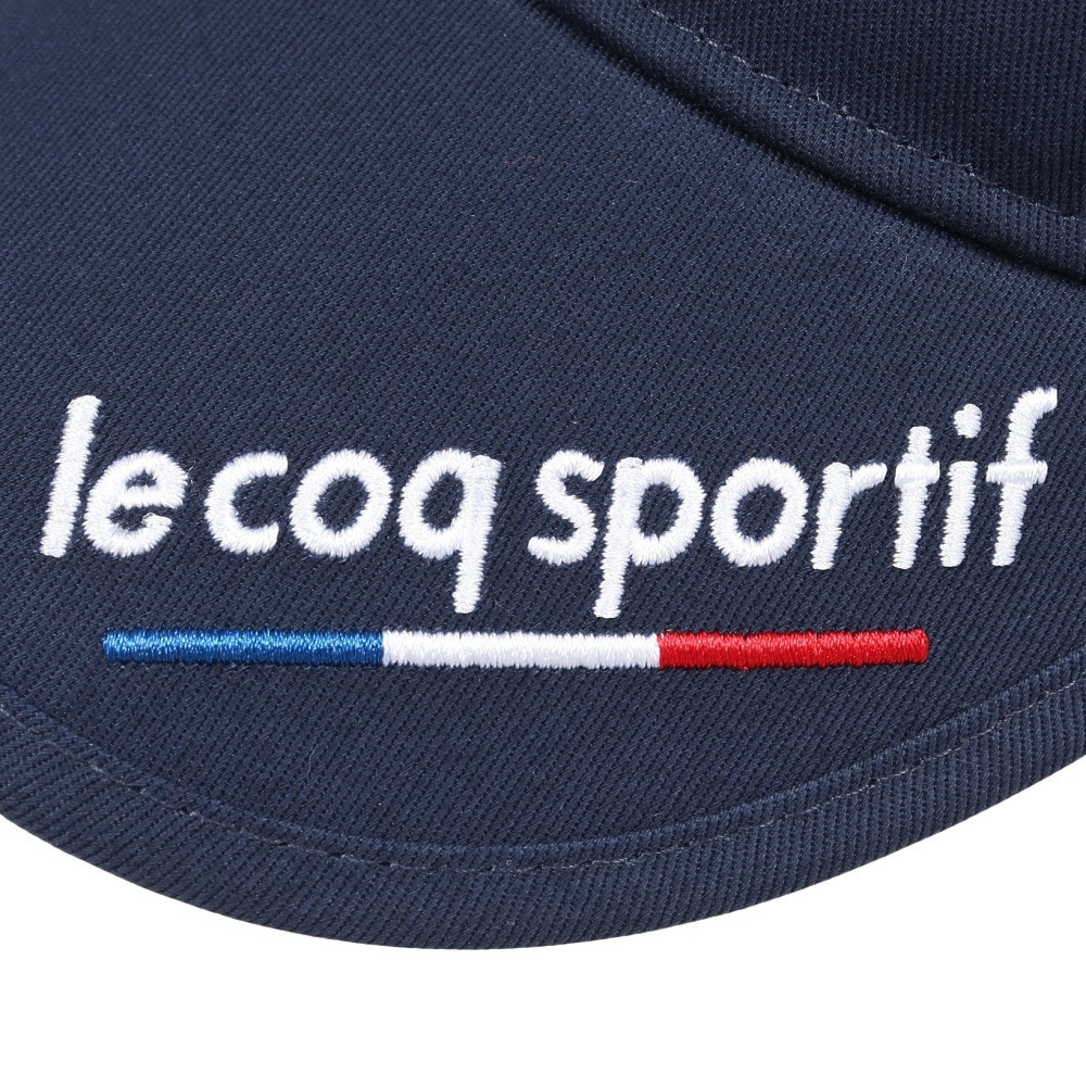 ルコックスポルティフ（lecoqsportif）（メンズ）ゴルフ 定番イヤーカーブサンバイザー LG5SCP51M NV00