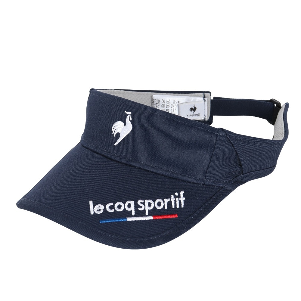 ルコックスポルティフ（lecoqsportif）（メンズ）ゴルフ 定番イヤーカーブサンバイザー LG5SCP51M NV00