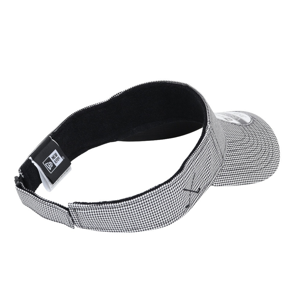 ニューエラ（NEW ERA）（メンズ、レディース）ゴルフ サンバイザー Houndstooth BLK 14391268