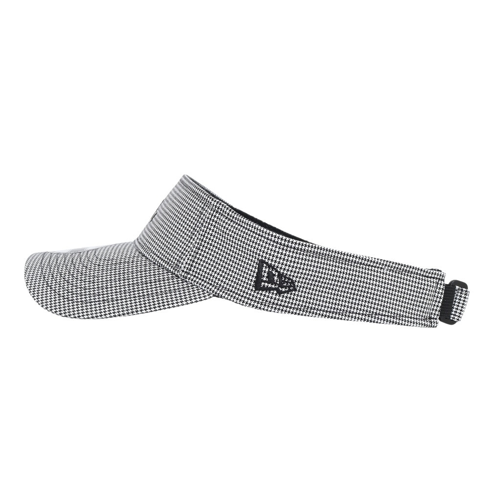 ニューエラ（NEW ERA）（メンズ、レディース）ゴルフ サンバイザー Houndstooth BLK 14391268