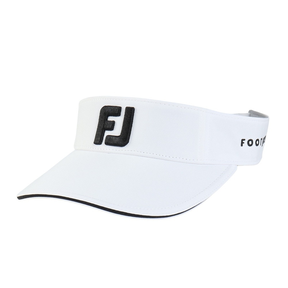 フットジョイ（FOOT JOY）（メンズ）ゴルフ シューアイコンベーシックサンバイザー FH25VBSC-1