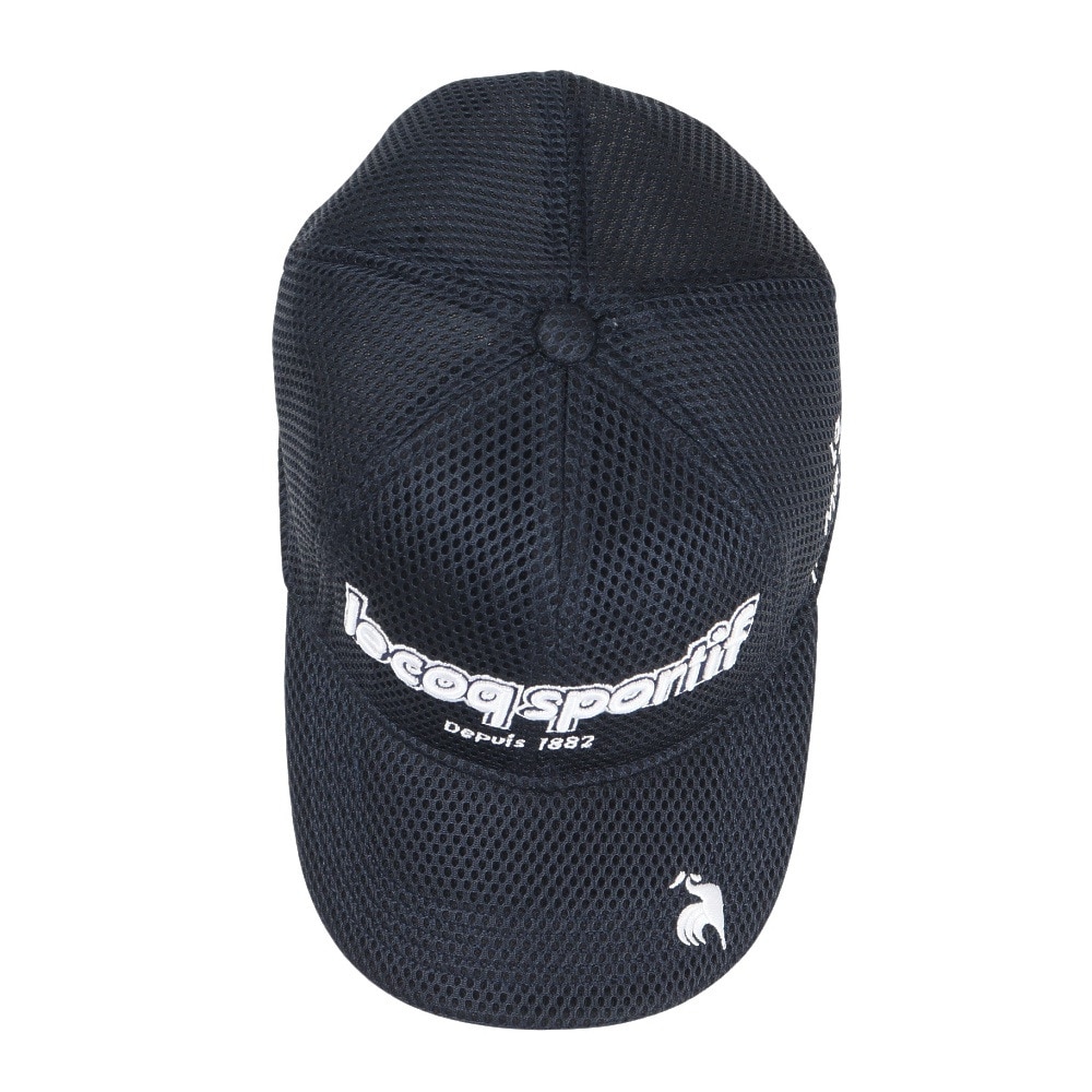 ルコックスポルティフ（lecoqsportif）（メンズ）ゴルフ ダブルラッセル クーリングキャップ LG5SCP15M NV00