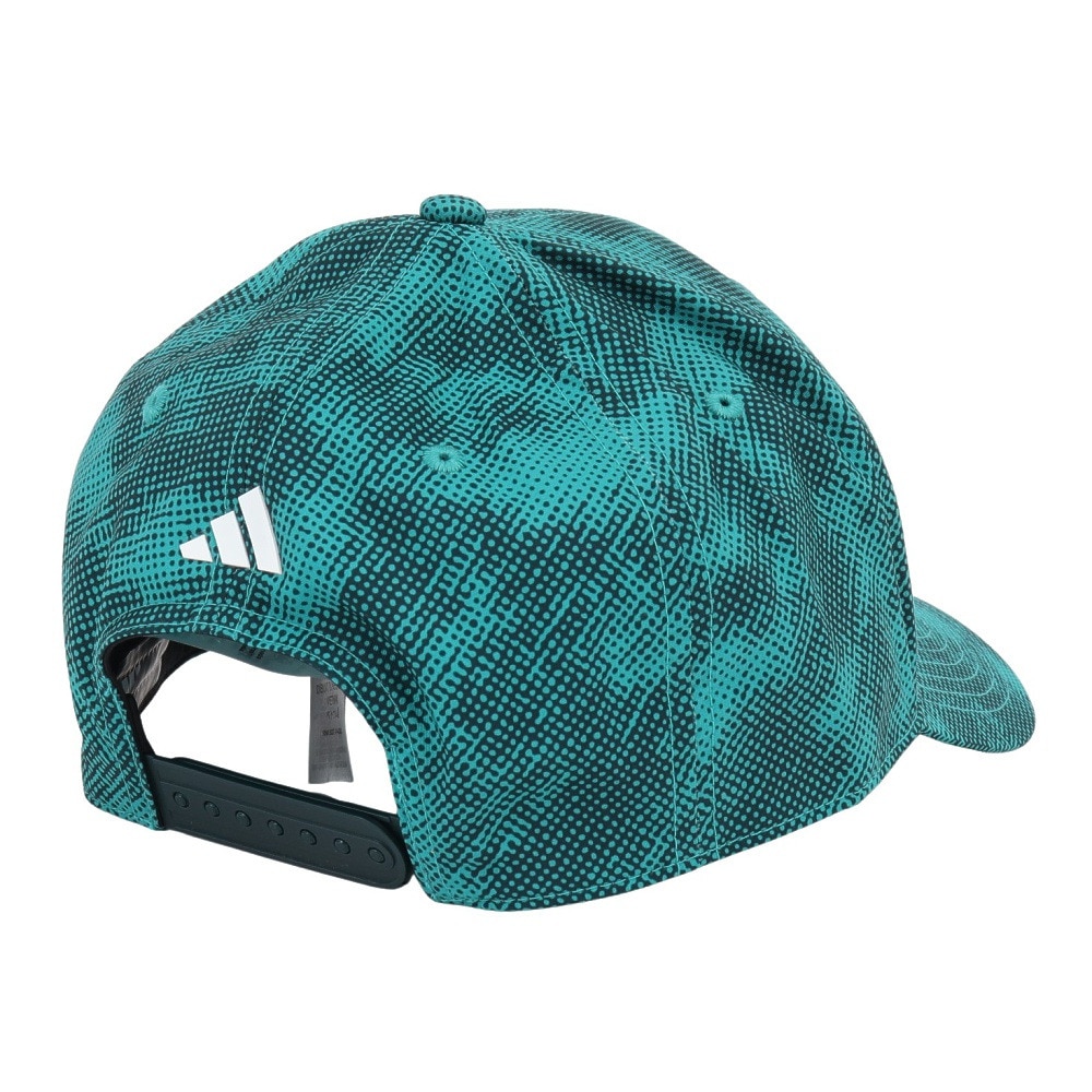 アディダス（adidas）（メンズ）ゴルフ 吸湿 キャップ ツアー プリントスナップバック JVU82-JL7925 GRN