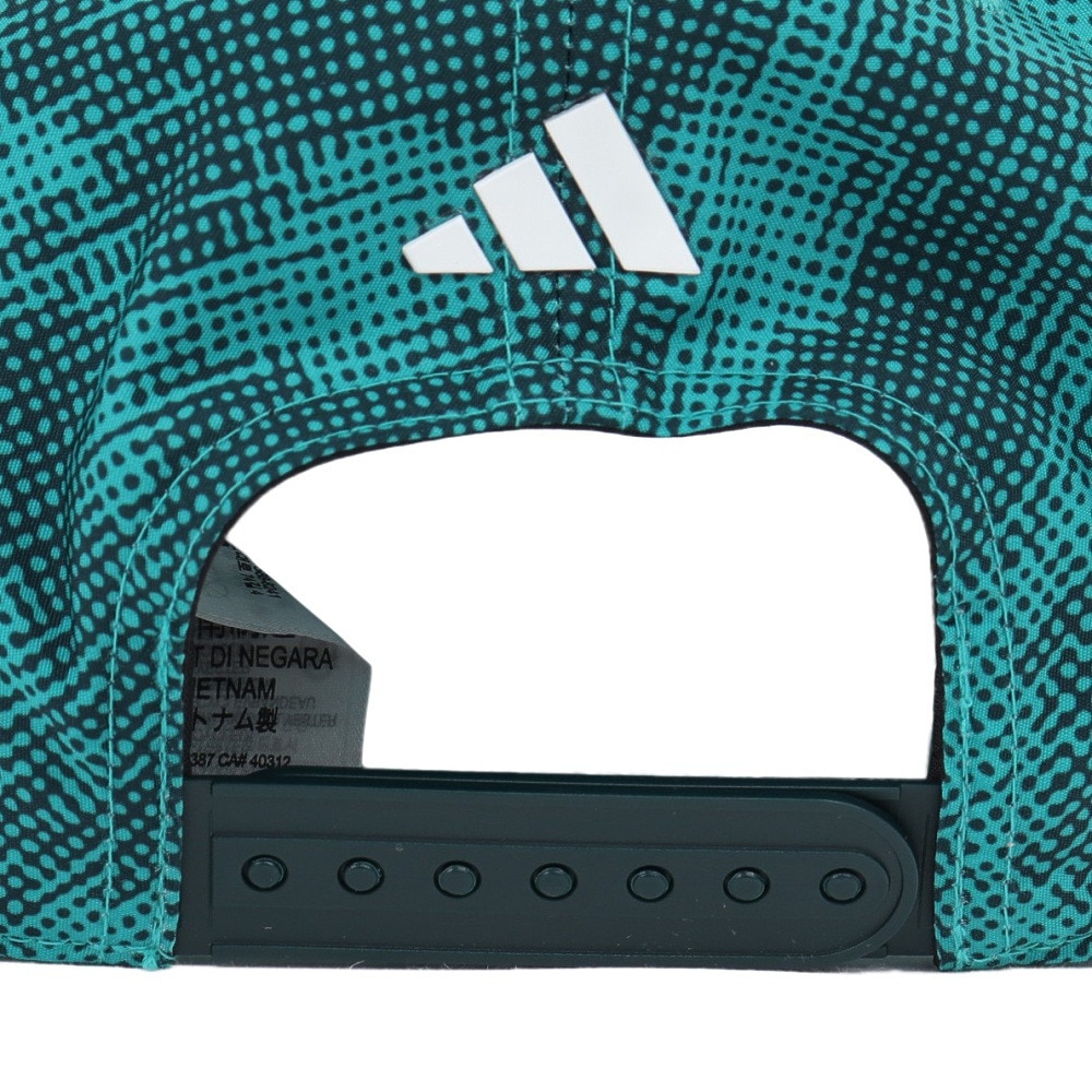 アディダス（adidas）（メンズ）ゴルフ 吸湿 キャップ ツアー プリントスナップバック JVU82-JL7925 GRN