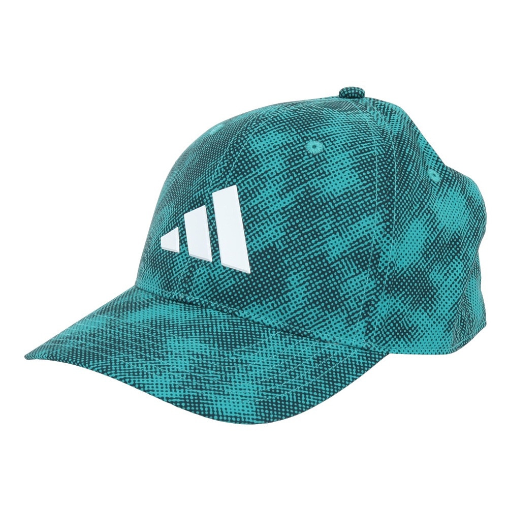 アディダス（adidas）（メンズ）ゴルフ 吸湿 キャップ ツアー プリントスナップバック JVU82-JL7925 GRN