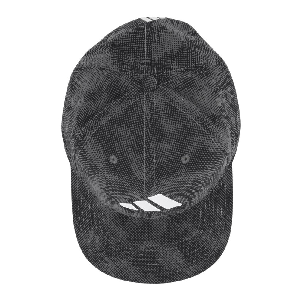 アディダス（adidas）（メンズ）ゴルフ 吸湿 キャップ ツアー プリントスナップバック ハット JVU82-JW1452 BLK