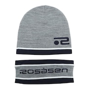 ROSASEN（メンズ）ゴルフ 寒さ対策 防寒 あったかグッズ ビーニー 3WAY ニットキャップ 046-57032-013