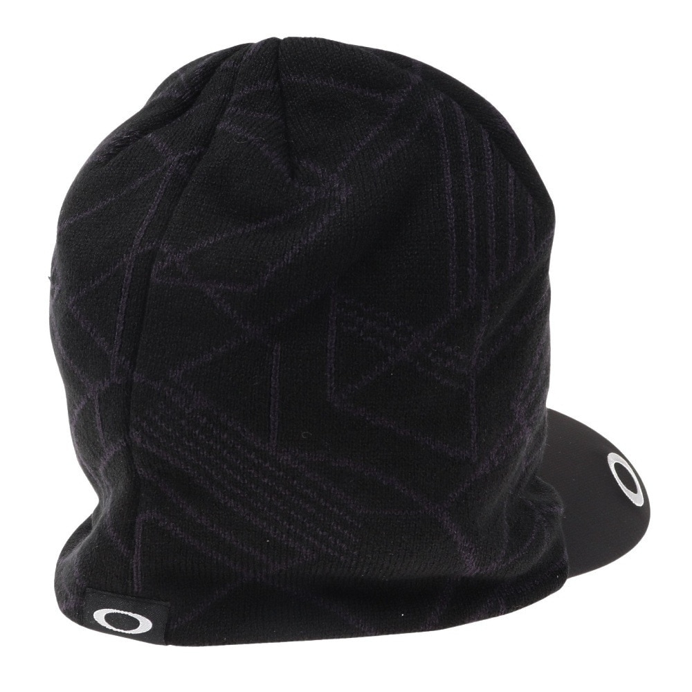 オークリー（OAKLEY）（メンズ）ゴルフ 防寒 あったかグッズ 寒さ対策 つば付き ビーニー Skull Jacquard Beanie Fa  22.0 FOS901154-02E ゴルフ用品はヴィクトリアゴルフ