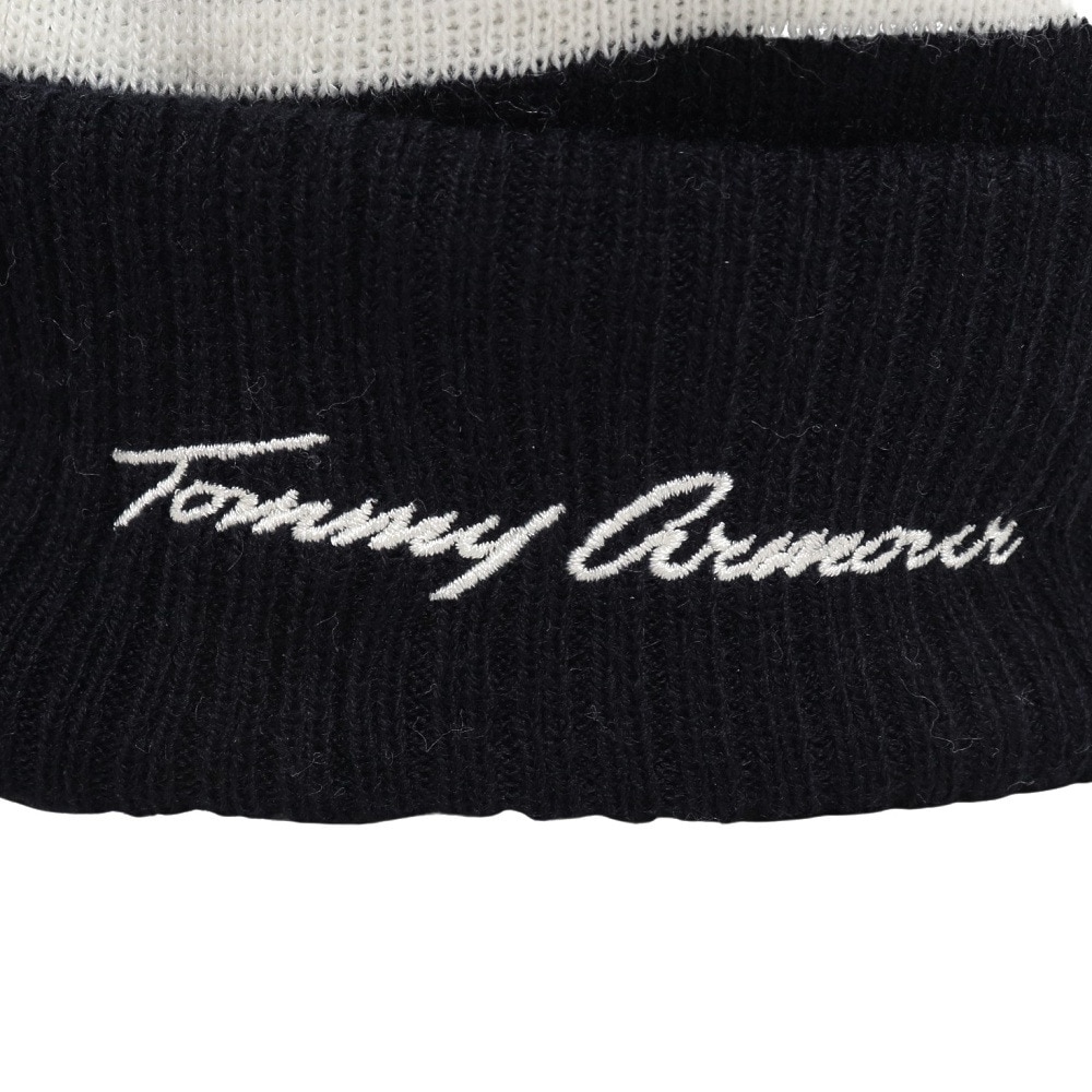 トミーアーマー（Tommy Armour）（メンズ）ゴルフ 寒さ対策 防寒 あったかグッズ ラインドニットキャップ TAST22F040003 NVY
