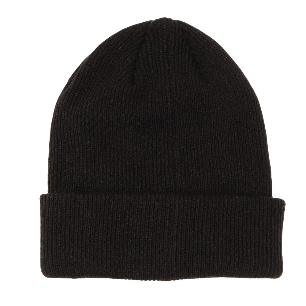 ハーレー（HURLEY）（メンズ）ゴルフ 寒さ対策 防寒 あったかグッズ ニットキャップ 2WAY LAVEL ビーニー MHW2200008-BLK