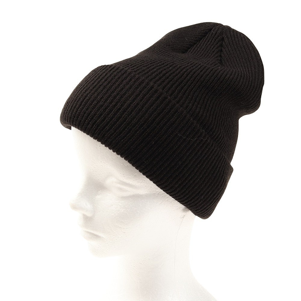 ハーレー（HURLEY）（メンズ）ゴルフ 寒さ対策 防寒 あったかグッズ ニットキャップ 2WAY LAVEL ビーニー MHW2200008-BLK