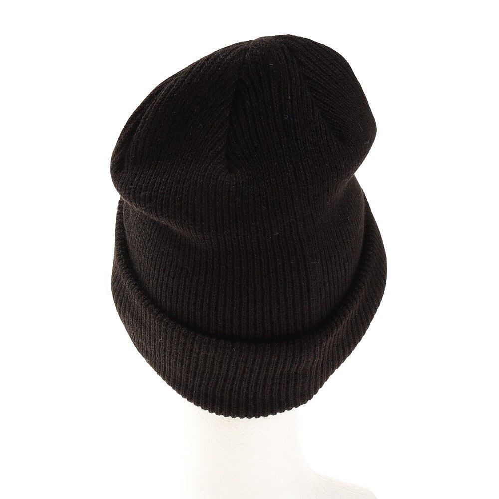 ハーレー（HURLEY）（メンズ）ゴルフ 寒さ対策 防寒 あったかグッズ ニットキャップ 2WAY LAVEL ビーニー MHW2200008-BLK
