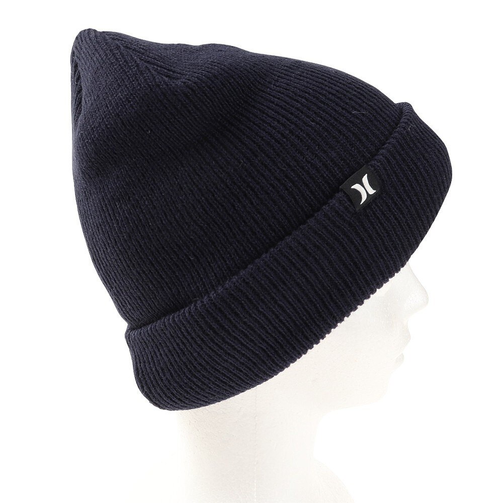ハーレー（HURLEY）（メンズ）ゴルフ 寒さ対策 防寒 あったかグッズ ニットキャップ 2WAY LAVEL ビーニー MHW2200008-DKNV