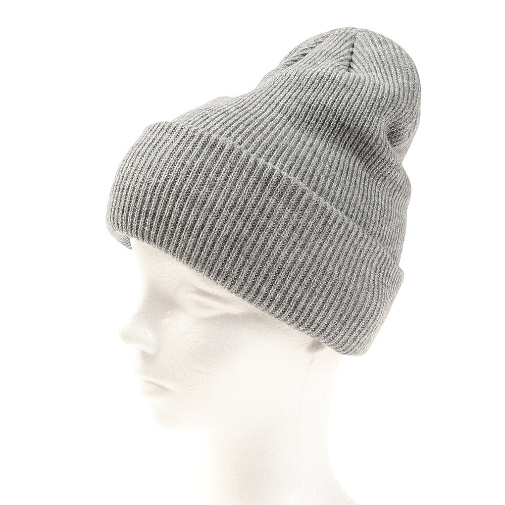 ハーレー（HURLEY）（メンズ）ゴルフ 寒さ対策 防寒 あったかグッズ ニットキャップ 2WAY LAVEL ビーニー MHW2200008-GRHT