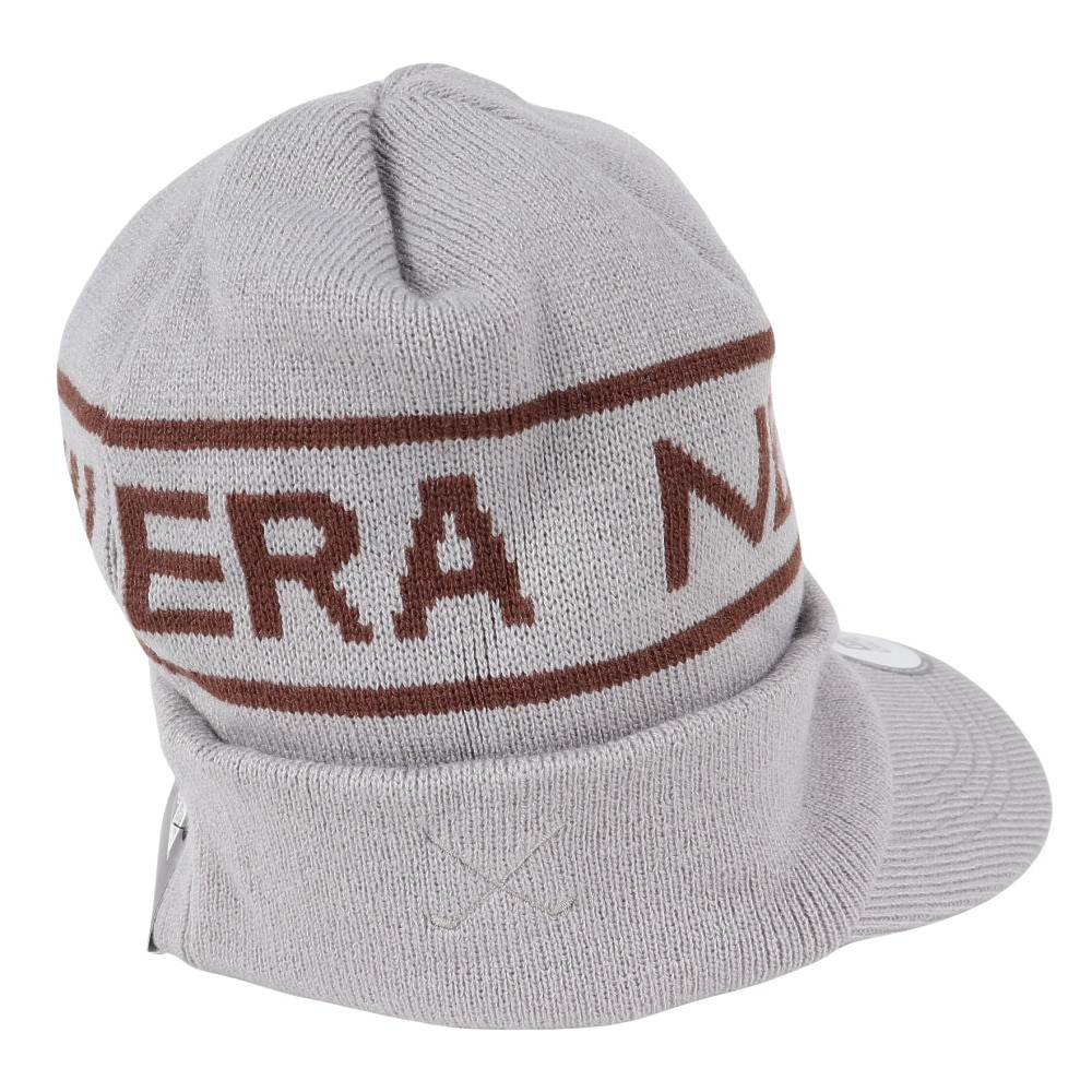 ニューエラ（NEW ERA）（メンズ）ゴルフ ニット帽 バイザーニット 13762897