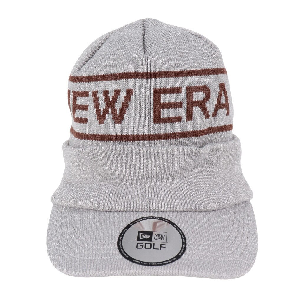 ニューエラ（NEW ERA）（メンズ）ゴルフ ニット帽 バイザーニット 13762897