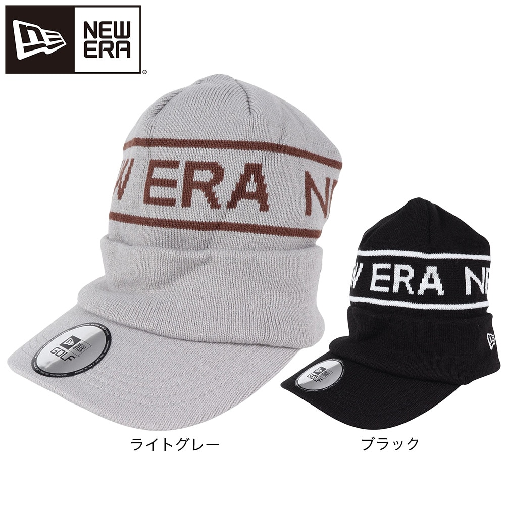 ニューエラ（NEW ERA）（メンズ）ゴルフ ニット帽 バイザーニット 13762897