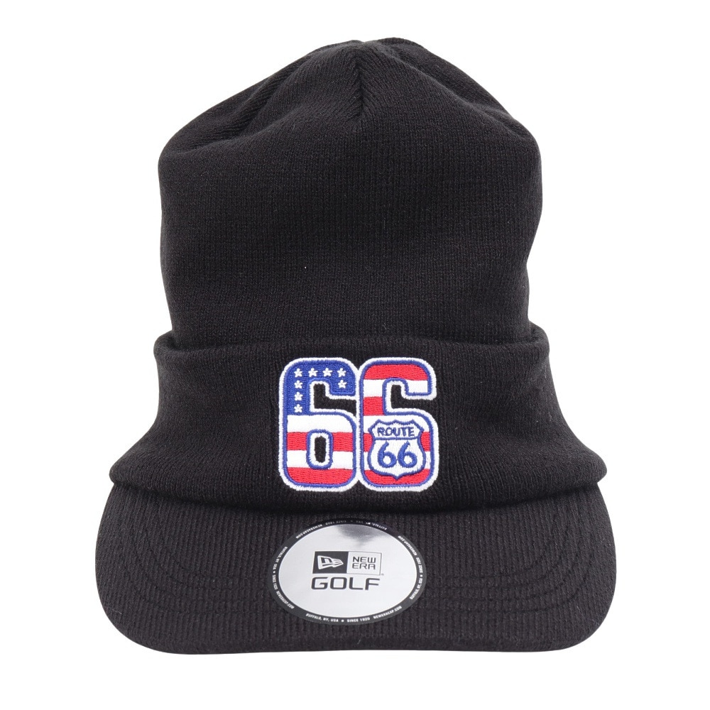 ニューエラ（NEW ERA）（メンズ、レディース）ゴルフ バイザーニット ROUTE 66 13772537
