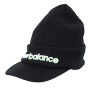 ニューバランス（new balance）（メンズ）ゴルフ ニット帽 ブリムビーニー 012-3287011-010
