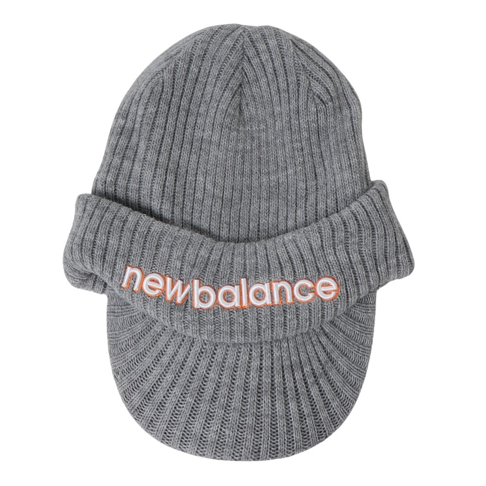 ニューバランス（new balance）（メンズ）ゴルフ ニット帽 ブリムビーニー 012-3287011-022