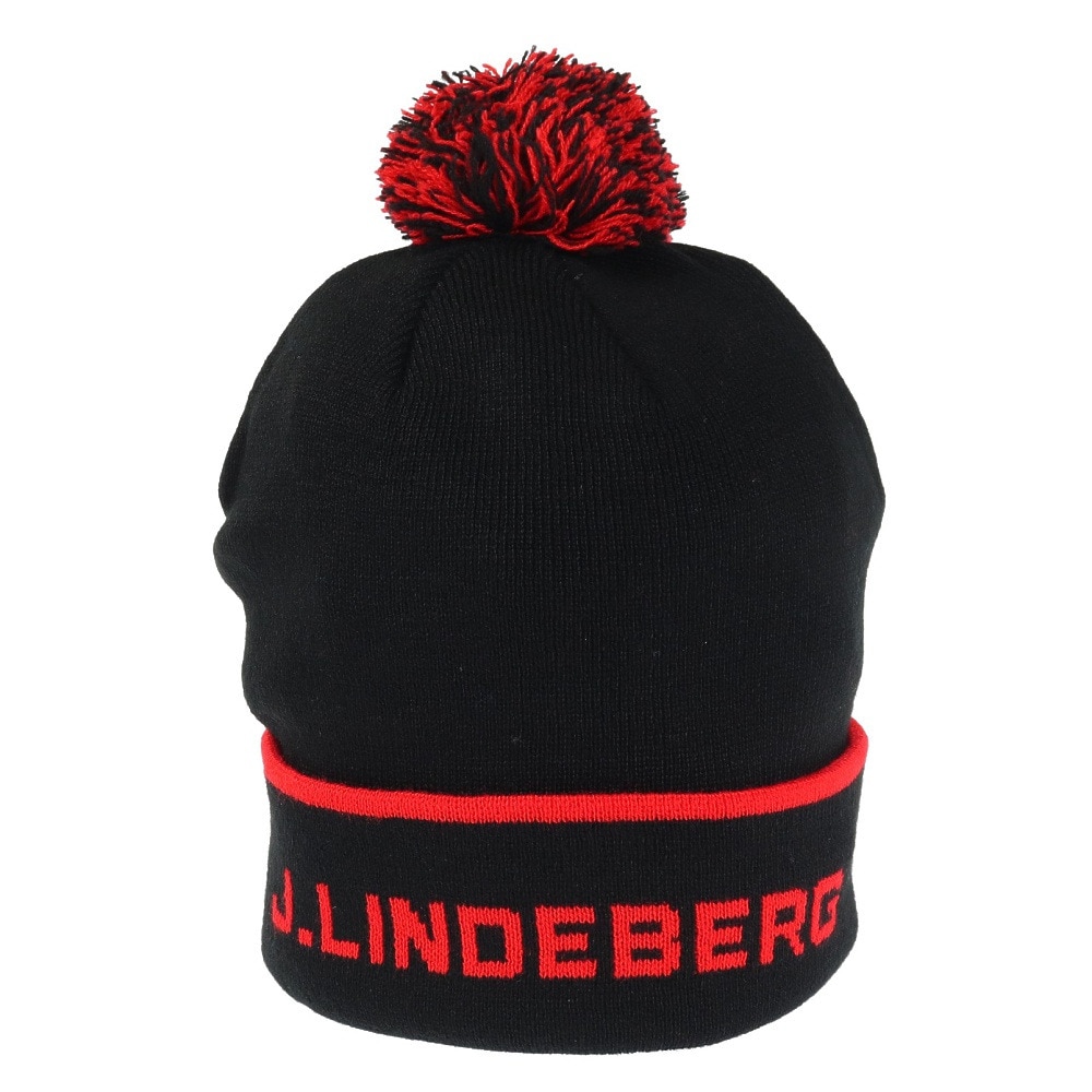 J.LINDEBERG（メンズ）ゴルフ ニット帽 ストライプビーニー 073-59940-019