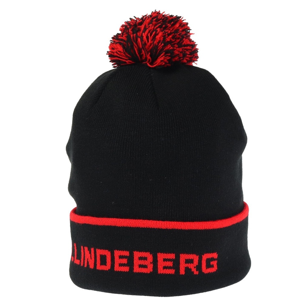 J.LINDEBERG（メンズ）ゴルフ ニット帽 ストライプビーニー 073-59940-019