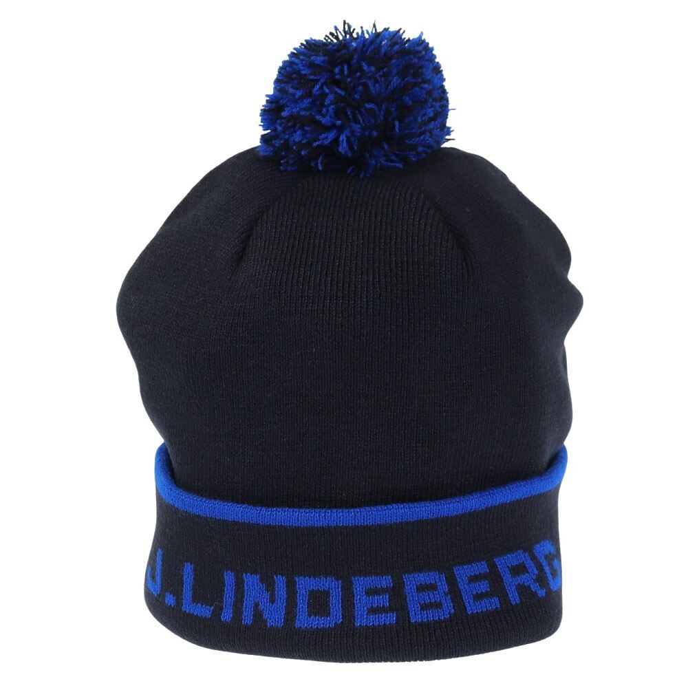 J.LINDEBERG（メンズ）ゴルフ ニット帽 ストライプビーニー 073-59940-098