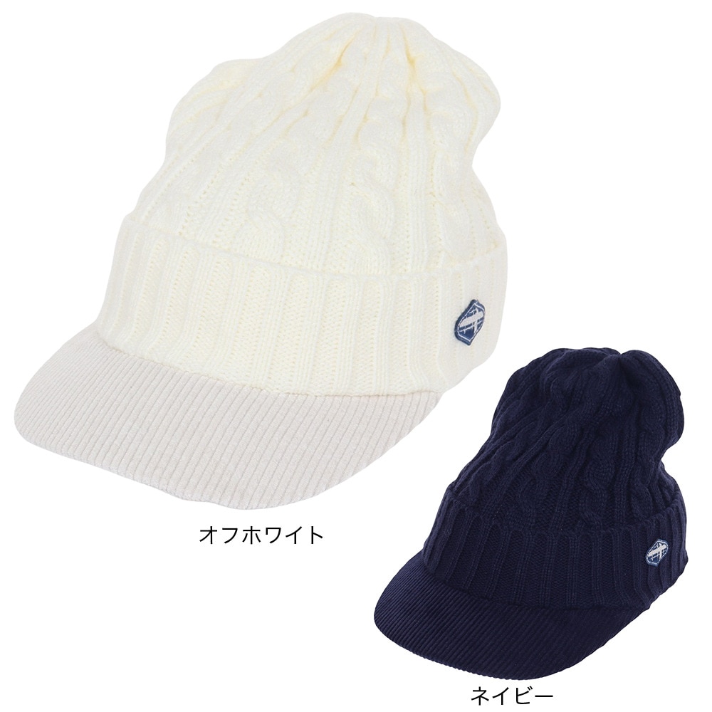 フィドラ（FIDRA）（メンズ）ゴルフ ツバ付きニットキャップ FD5QFC10 NVY