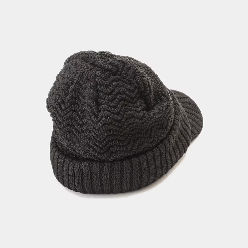 キャロウェイ（CALLAWAY）（メンズ）ゴルフ へリンボン編みブリムニットキャップ C23291119-1010