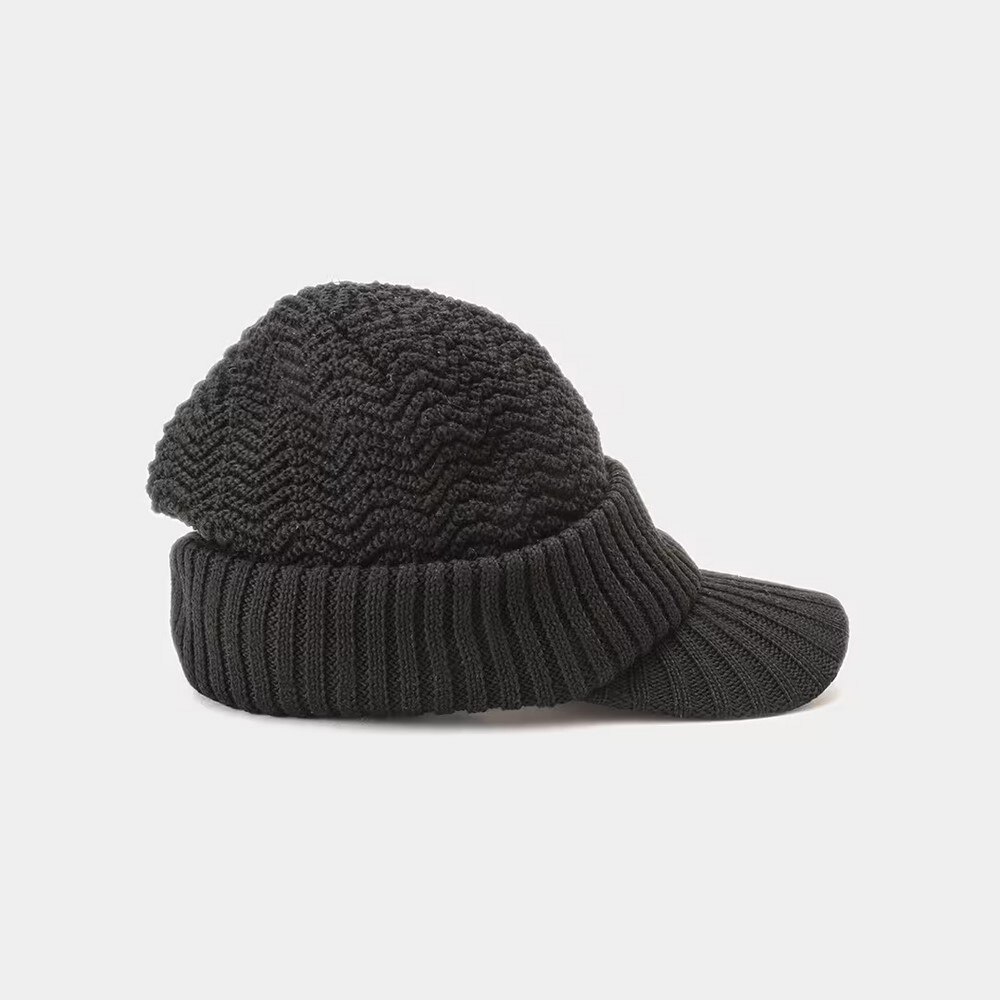 キャロウェイ（CALLAWAY）（メンズ）ゴルフ へリンボン編みブリムニットキャップ C23291119-1010