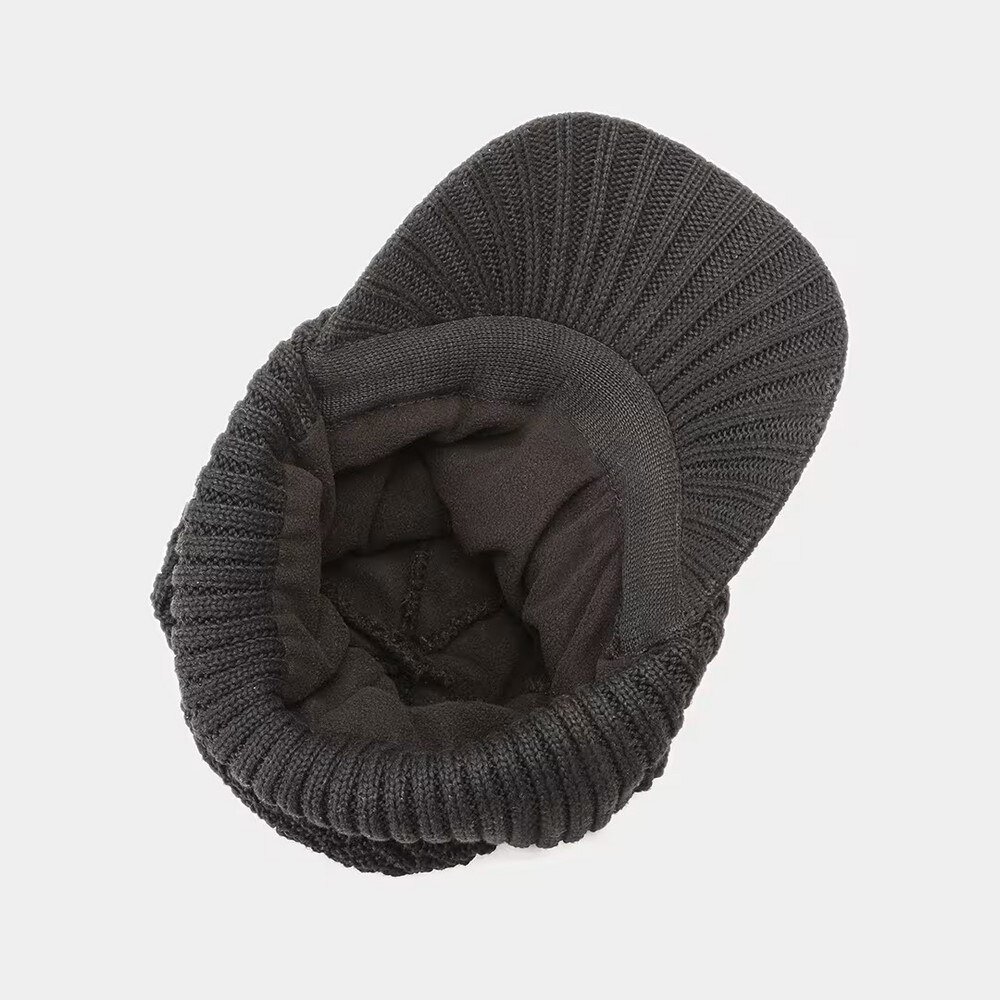 キャロウェイ（CALLAWAY）（メンズ）ゴルフ へリンボン編みブリムニットキャップ C23291119-1010