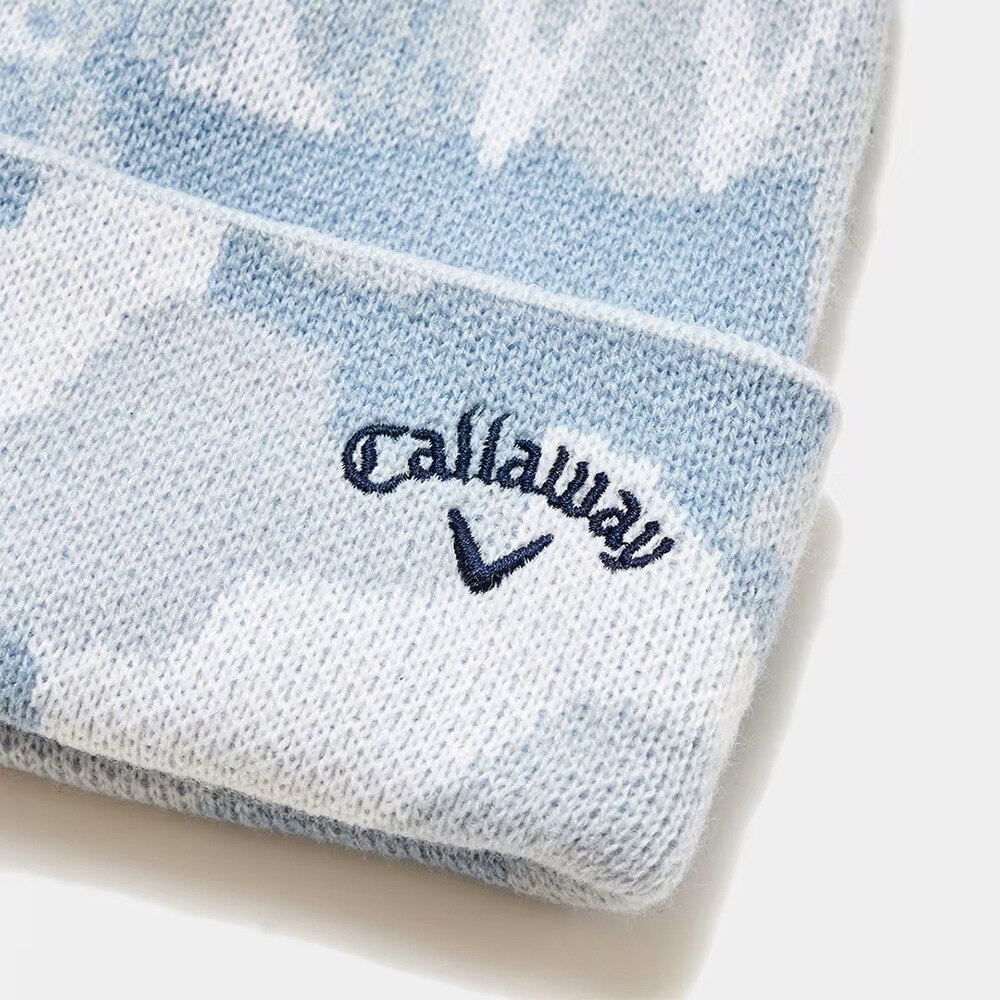 キャロウェイ（CALLAWAY）（メンズ）ゴルフ 防寒 寒さ対策 カモフラ柄ビーニー ニット帽 C23291120-1030