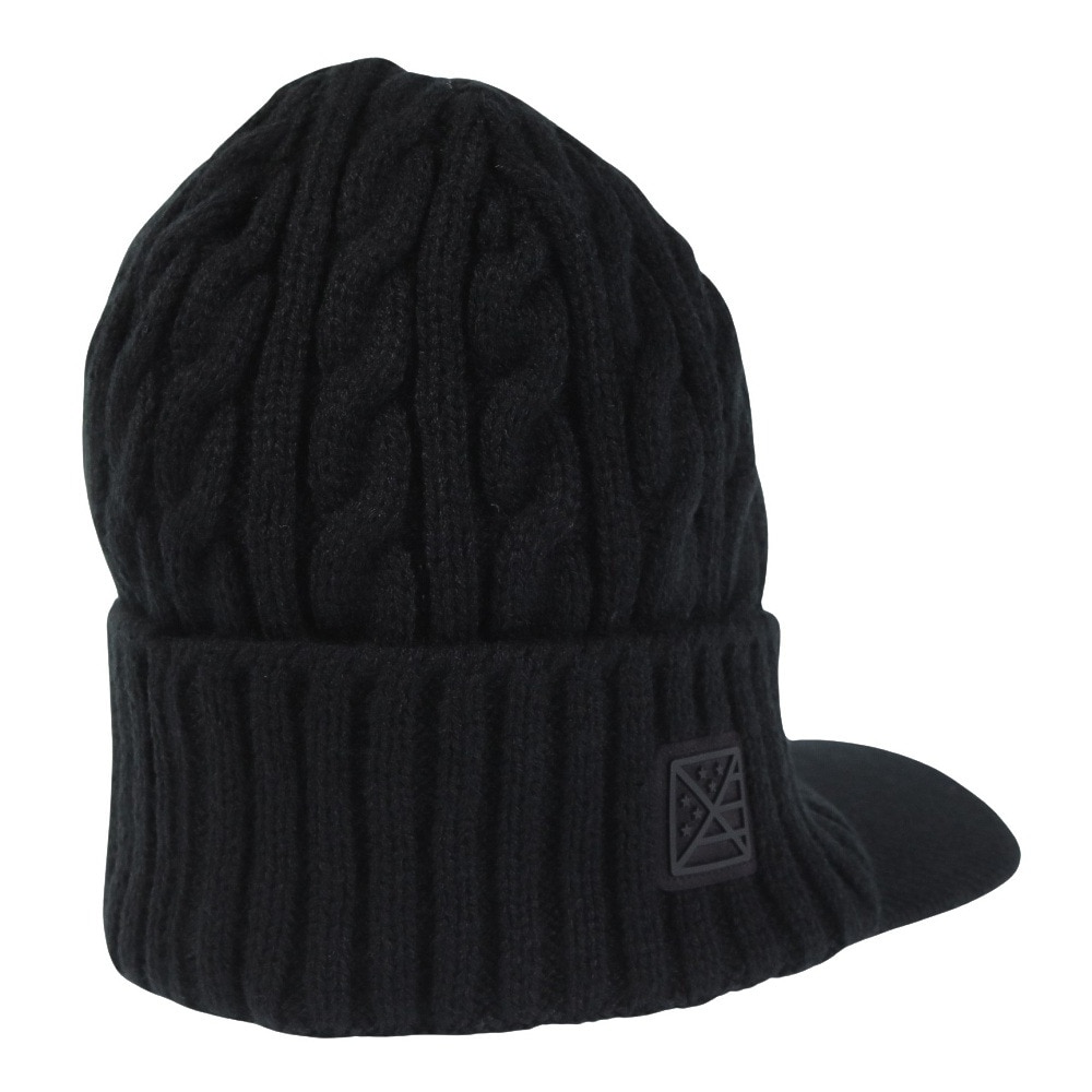 トミーアーマー（Tommy Armour）（メンズ）ゴルフ 帽子 ニットキャップ TAST23F040004 BLK