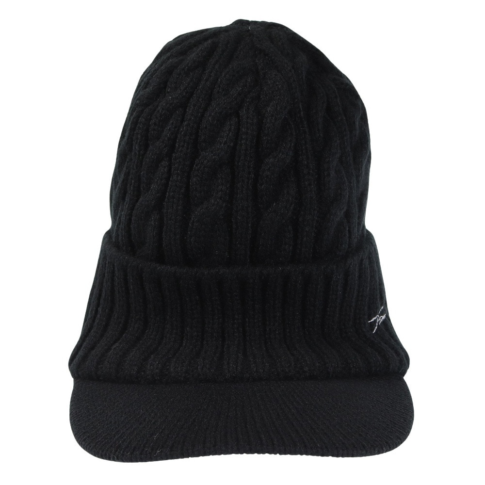 トミーアーマー（Tommy Armour）（メンズ）ゴルフ 帽子 ニットキャップ TAST23F040004 BLK