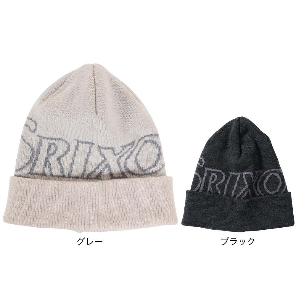 スリクソン（SRIXON）（メンズ）ゴルフ 防寒 ニットキャップ RGBWJC02 GY00