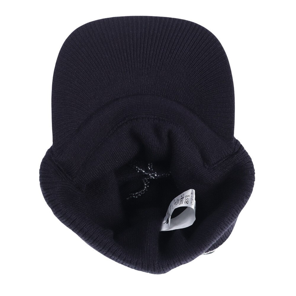 ルコックスポルティフ（lecoqsportif）（メンズ）ゴルフ 防寒 庇付きニットキャップ QGBWJC10 NV00